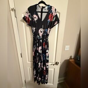 Hazel Blue floral jumper XL